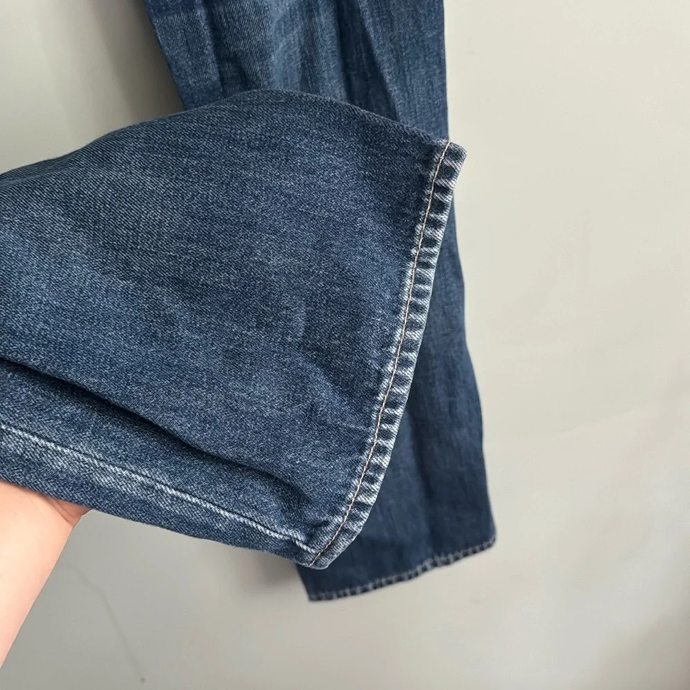L’AGENCE Rockie High Rise Cigarette Jeans Distressed Women's Size 30 - Picture 5 of 8